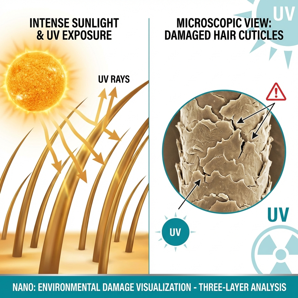 Environmental enemies destroying your hair